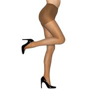 Hanes Alive Full Support Control Top Reinforced Toe Pantyhose D Nude