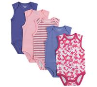 Hanes Baby M dchen Bodys Ultimate Flexy Infant rmellos 5er-Pack Lila/Rosa 12-18M US
