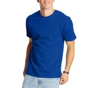 Hanes Beefyt Herren-T-Shirt, schwere Baumwolle, Rundhalsausschnitt, 1 oder 2er-Pack, erhältlich in großen Größen, Deep Royal, 1er-Pack, Mittel