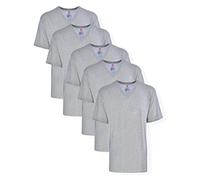 Hanes Big Herren Tall Tagless ComfortSoft V-Neck Unterhemd 3er-Pack, grau, 5X-Groß