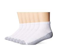 Hanes ComfortBlend Herren-Socken, Weiß, 18 Stück (Schuhgröße 39-46)