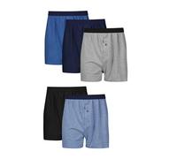 Hanes ComfortSoft Herren-Boxershorts, weicher Strick, feuchtigkeitsableitend, Jersey, Multipack (Farben können variieren)