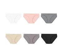 Hanes® Cool Comfort™ Women's Cotton Bikini Panties 6-Pack 7 Assorted