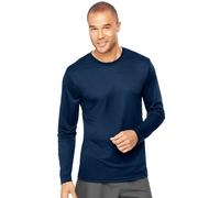 Hanes Cool DRI Performance Herren Langarm-T-Shirt