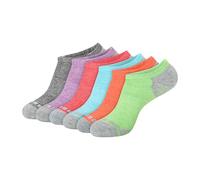 Hanes Damen 6 Paar Comfort Fit No Show Socken, Verschiedene Farben, 40.5-46 EU