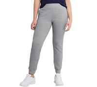 Hanes Damen EcoSmart Joggers, Midweight Cotton-Blend Fleece Sweatpants for Women Trainingshose, Leichter Stahl, Groß