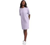 Hanes Damen Essentials T-Shirt-Kleid aus Baumwolle, Übergroßes Jersey-Hemd Nachthemd, Lavendel, Einheitsgröße