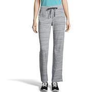 Hanes Damen French Terry Hose, Navy Spacedye, M