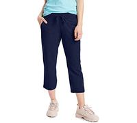 Hanes Damen French Terry Pocket Capri, Navy, M