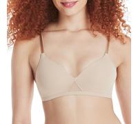 Hanes Damen Gepolstert BH, Nude, X-Large