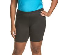 Hanes Damen Just My Stretch Jersey Plus Size Pull On Bike 22.9 cm Shorts, schwarz, 4X