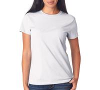 Hanes Damen Nano T-Shirt, Gr e L, Wei