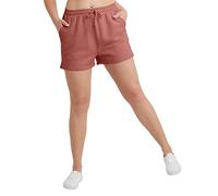 Hanes Damen Originals Garment Dyed, Fleece, Sweat, 7,6 cm Shorts, Nantucket rot, Klein