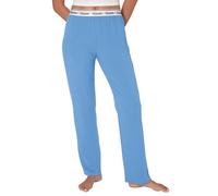 Hanes Damen Originals Lounge, Comfywear Sleep for Women, Straight Leg Loungewear Pants Pyjamahose, Provence Blue, Medium