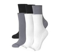 Hanes Damen Originals Supersoft Mid Crew Socks, Half-cushioned Socks For Women, 6-pairs Socken (6er Pack)