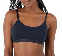 Hanes Damen Originals Ultra Supersoft String Bralette Pullover U-Ausschnitt BH, Undurchsichtige, Schwarz, small