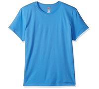Hanes Damen Perfect Rundhalsausschnitt, leichte Baumwolle, kurzärmelig T-Shirt, Blau (Carolina Blue)