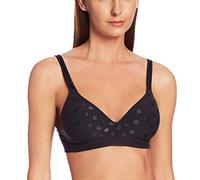 Hanes Damen Perfekte Abdeckung, kabelloser Nahtloser T-Shirt-BH, ComfortFlex-Passform, smarte Größen BHS, Schwarz, XXX-Large