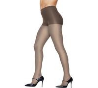 Hanes Damen Plus Control Top Enhanced Toe Silky Sheer Pantyhose Strumpfhose, 20 den, Town Taupe, 3