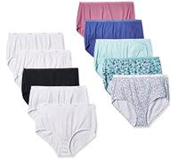 Hanes Damen Slip aus Baumwolle - Mehrfarbig - 34