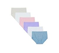 Hanes Damen Pure Comfort Slip, 6er-Pack Slips, 7