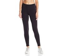Hanes Damen Stretch-Jersey Leggings, Schwarz, M