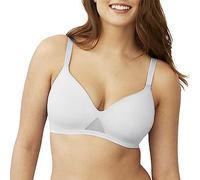 Hanes Damen Wireless T-Shirt, Oh So Light Wirefree Bra, ComfortFlex Fit, Comfort Foam BH, Undurchsichtige, Weiss/opulenter Garten, Large