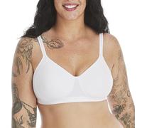 Hanes Damen X-Temp Wireless with Cooling Mesh, Full-Coverage, Convertible T-Shirt Bra BH, Undurchsichtige, Weiss/opulenter Garten, Large