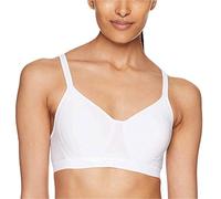 Hanes Damen Bügelloser BH X-Temp – kühlendes Mesh, ComfortFlex Fit – Weiss/Opulenter Garten X-Large