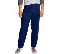 Hanes EcoSmart Herren-Jogginghose für Herren, sportliche Loungehose mit gerafften Bündchen (1 oder 2 Stück), Marineblau, 2er-Pack, X-Groß