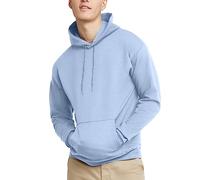 Hanes EcoSmart Herren-Kapuzenpullover aus Fleece - Blau - Small