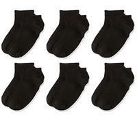 Hanes FreshIQ Herren Socken aus atmungsaktiver ringgesponnener Baumwolle, schwarz, 37.5-46 EU