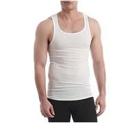 Hanes FreshIQ Tanktop für Herren, 4er-Pack, Weiss/opulenter Garten, L