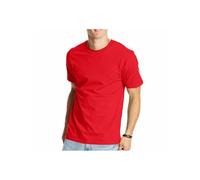 Hanes Herren Beefy Kurzarm-T-Shirt, Vorteilspack (2er-Pack) (erh ltlich in gro er Gr e), Athletic Red - 1 Pack, XL