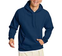 Hanes Herren Big and Tall Pullover EcoSmart Kapuzenpullover Marineblau 4X Large
