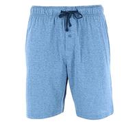 Hanes Herren Big & Tall Knit Pyjama Lounge Short mit Seitentaschen, blau, 5XL Tall