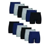 Hanes Herren Boxershorts Cool Comfort feuchtigkeitsableitend, atmungsaktiv, Gemischt Large 12er-Pack