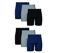 Hanes Herren Boxershorts, ohne Etikett, 6er-Pack Retroshorts, 6 Stück, Sortiert, XX-Large