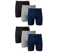 Hanes Herren Boxershorts, Cool Comfort Feuchtigkeitsableitende atmungsaktive Unterwäsche, Multipack Retroshorts, 6 Stück, Sortiert, Large (6er Pack)