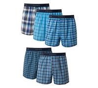 Hanes Herren-Boxershorts ohne Etikett, freiliegender Bund, Multipacks erhältlich, 5 Stück, Small