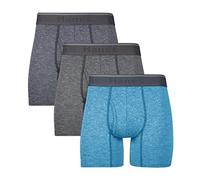 Hanes Herren Comfort Flex Fit Atmungsaktive Stretch Mesh Boxershorts, 3er-Pack, Größe XL Retroshorts, Blau/Grau/Indigo, X-Large