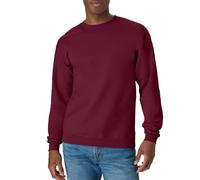 Hanes Herren Sweatshirt EcoSmart Fleece Crewneck Kastanienbraun XX-Large