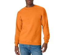 Hanes Herren EcoSmart Fleece, Cotton-Blend Pullover, Crewneck for Men, 1 Or 2 Pack Available Sweatshirt, Sicherheits-Orange, 1er-Pack, 4X-Large