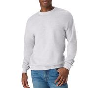 Hanes Herren EcoSmart Fleece Pullover Crewneck 1er Oder 2er Pack Sweatshirt, Asche, 1 Packung, Small