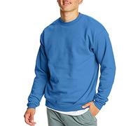 Hanes Herren EcoSmart Fleece, Pullover Crewneck Or 2 Pack Sweatshirt, Jeansblau, 1 Stück, X-Large