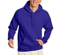 Hanes Herren EcoSmart Hoodie Midweight Fleece Pullover Hooded Sweatshirt for Men Kapuzenpullover, Violett, XXX-Large
