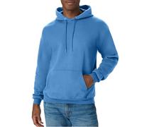 Hanes Herren EcoSmart Hoodie, Midweight Fleece, Pullover Hooded Sweatshirt for Men Kapuzenpullover, Denim Blau, Small