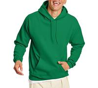 Hanes Herren EcoSmart Hoodie Midweight Fleece Pullover Hooded Sweatshirt Kapuzenpullover, Kelly, grün, Medium