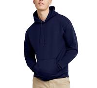 Hanes Herren EcoSmart Hoodie Midweight Fleece Pullover Hooded Sweatshirt, Navy, S