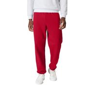 Hanes Herren EcoSmart Sweatpants Ohne Taschen, 2 Stück Hose, Rot Deep Red, 3XL